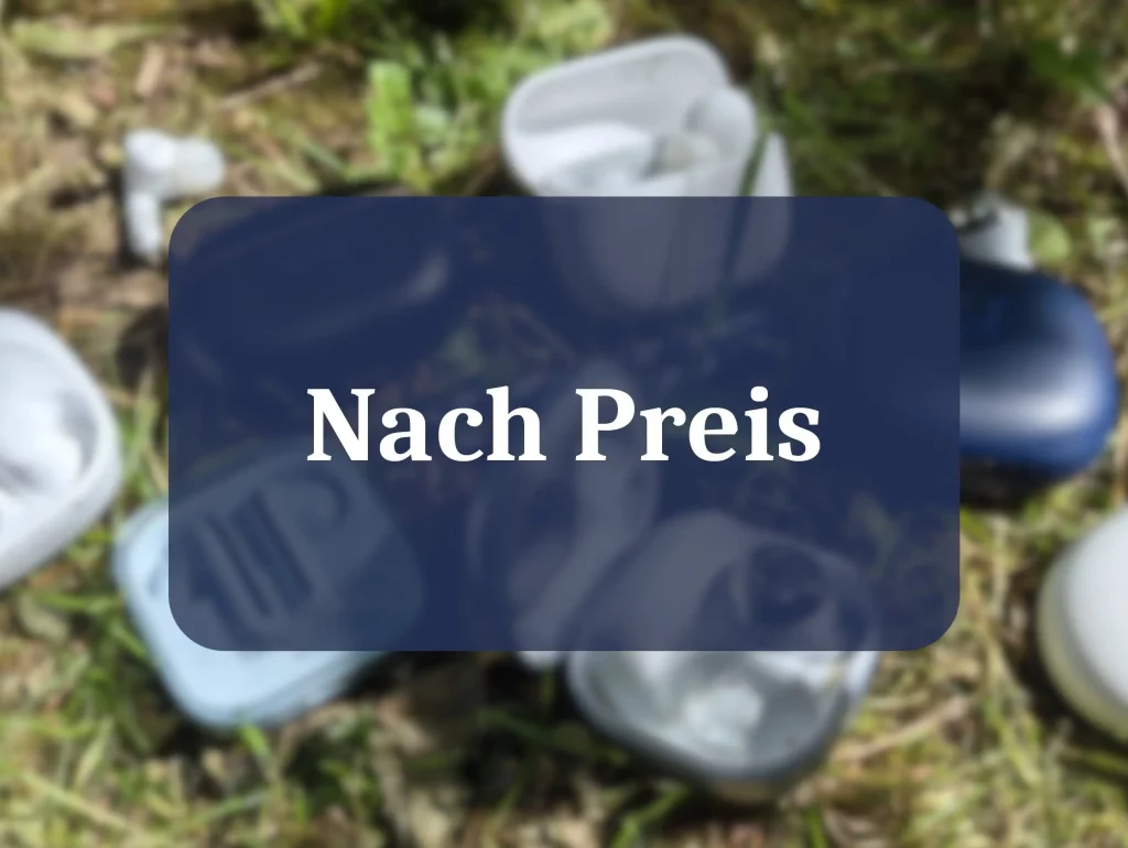 Kopfhörer Bestenliste nach Preis