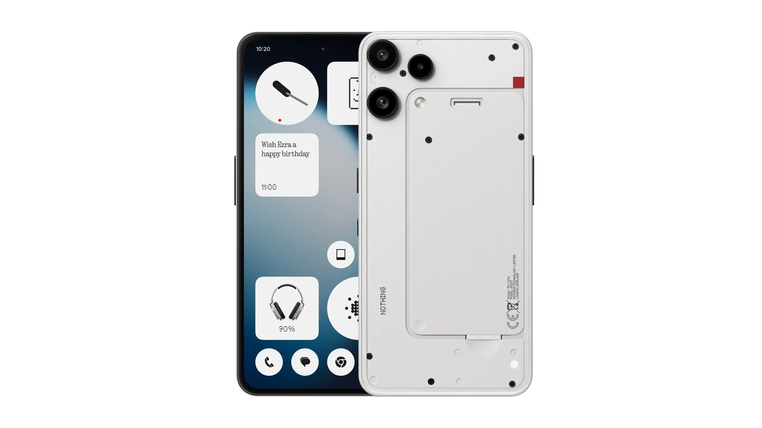 Nothing Phone 3a Lite weiss Nothing Phone 3a Lite weiss